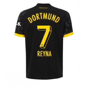 Maillot de foot Borussia Dortmund Giovanni Reyna #7 Extérieur 2023-24 Manches Courte